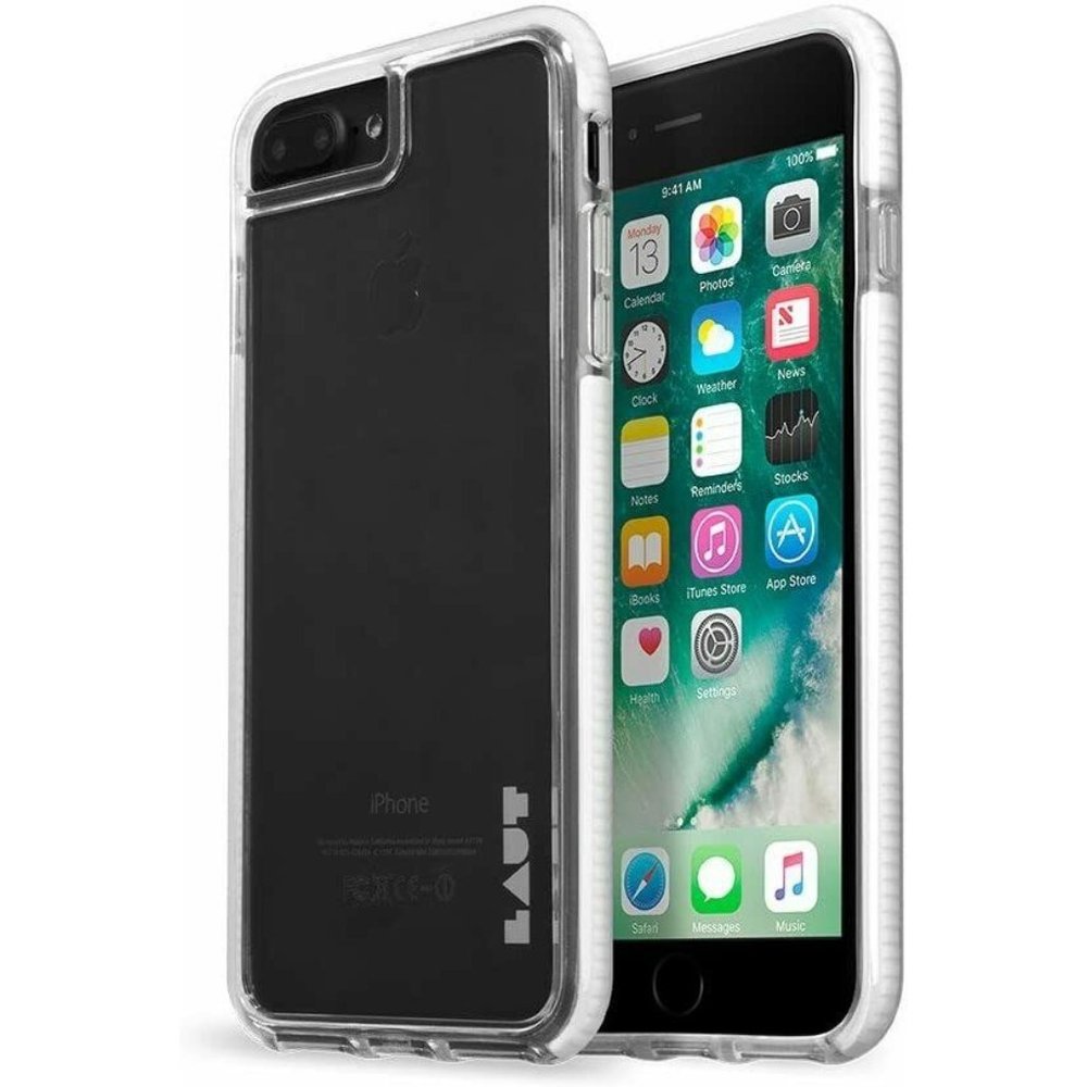 LAUT iPhone 8 Plus/7 Plus/6s Plus/6 Plus Case Fluro - White NIB